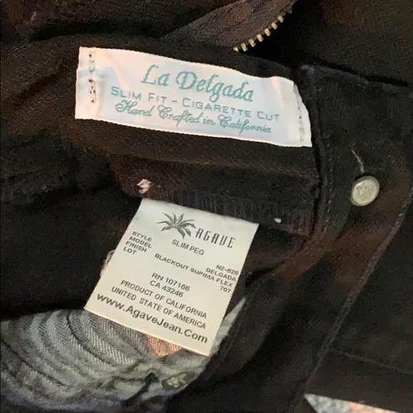 Agave Nectar Black Jeans - Picture 4 of 5